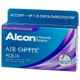 Мультифокальные контактные линзы Air Optix  Plus HydraGlyde Мultifocal