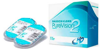 Контактные линзы Pure Vision 2  при покупке  от 4 линз